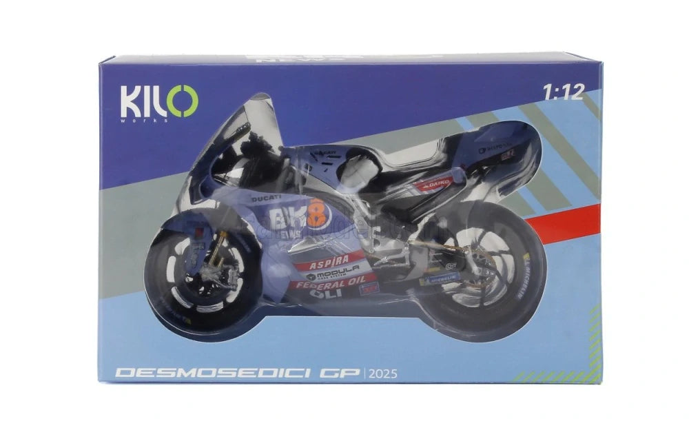 NZG Ducati Desmosedici GP25 Fermin Aldeguer Model 1:12