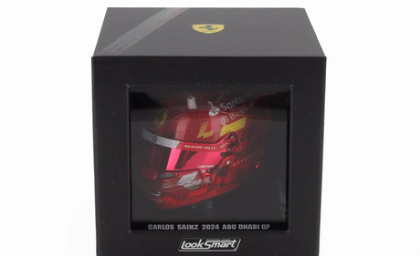LookSmart Carlos Sainz Helmet Model 1:5 – SF Abu Dhabi 2024