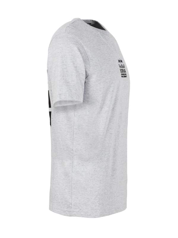 Red Bull Bora Hansgrohe fan T-shirt grey with logo