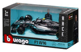 Model Mercedes AMG Petronas F1 W16 Bburago #12 Kimi Antonelli 2025