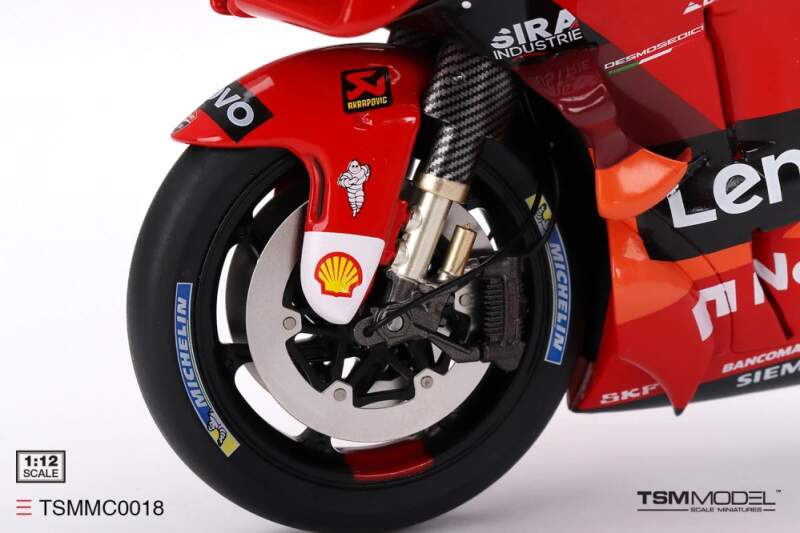 Model TSM MotoGP - Ducati Desmosedici Francesco Bagnaia GP22 #63 2022