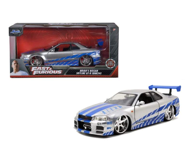 Model Szybcy i wściekli Nissan Skyline R34 2002