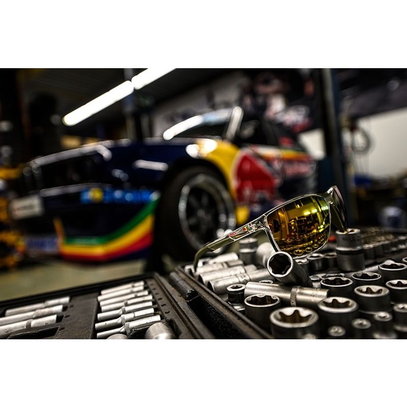 Okulary przeciwsłoneczne Red Bull Spect DRIFT szare z dymionymi soczewkami