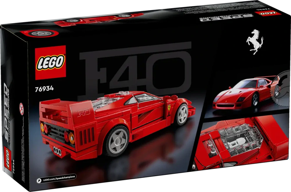 Zestaw LEGO Speed Champions 76934 Ferrari F40