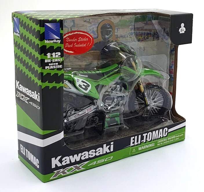 Model motocykla Kawasaki KX 450 ELI TOMAC