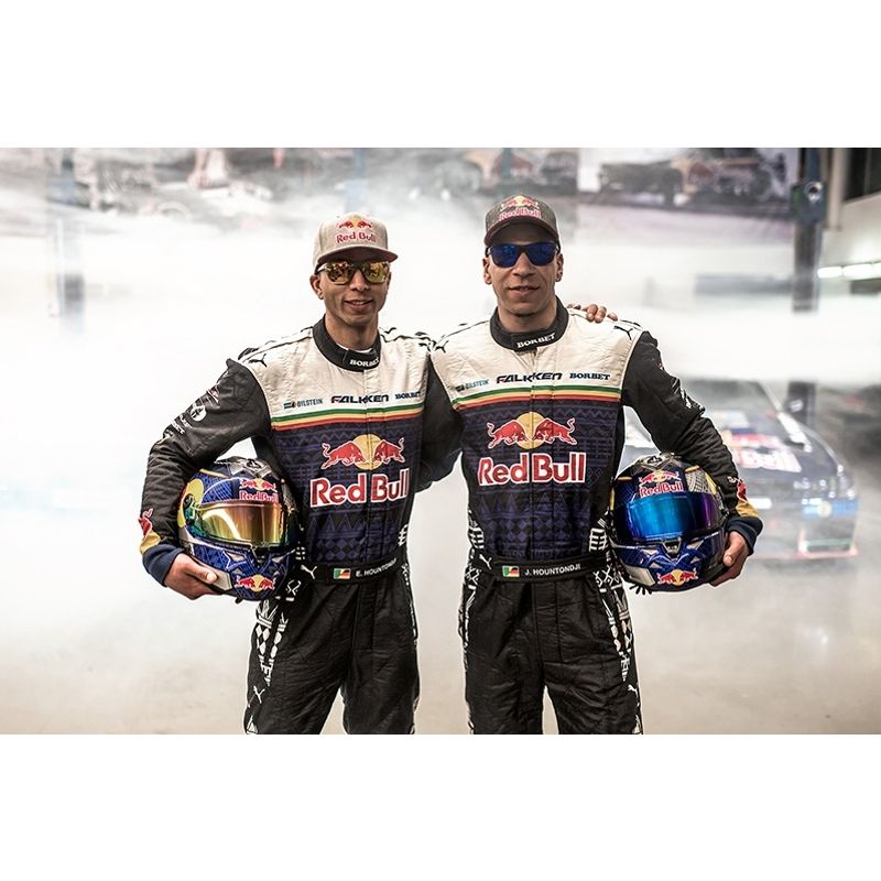 Okulary przeciwsłoneczne Red Bull Spect DRIFT czarne z brązowymi soczewkami