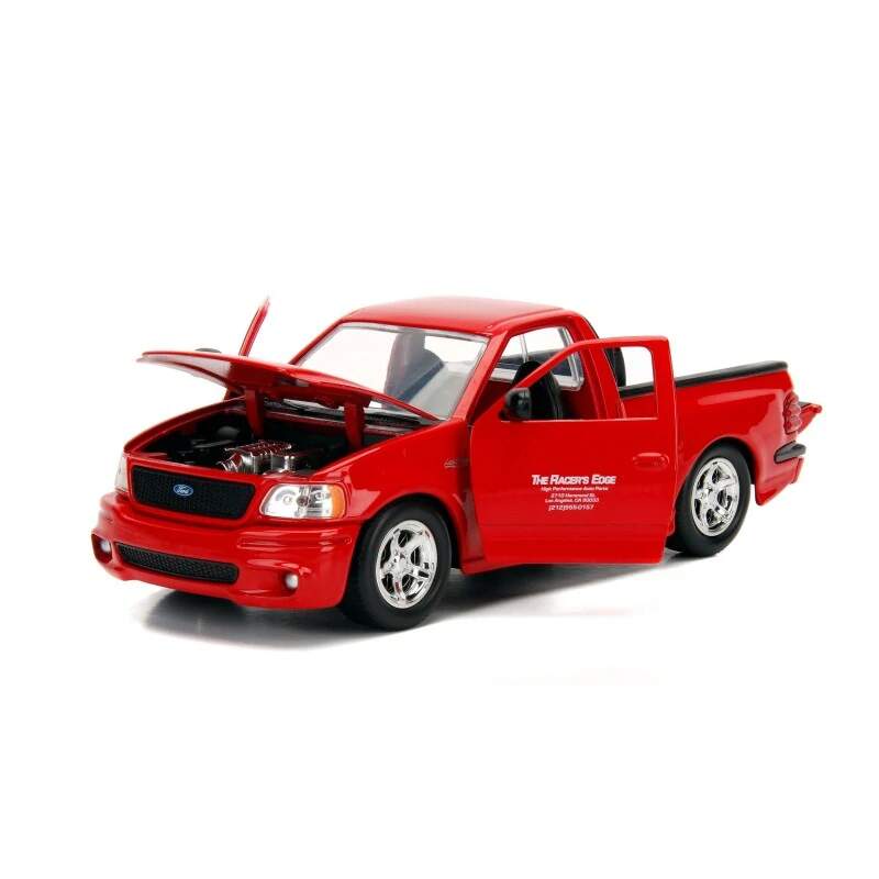 Model Szybcy i wściekli Ford F-150 SVT Lightning Brian's FF 1999 1:24 czerwony