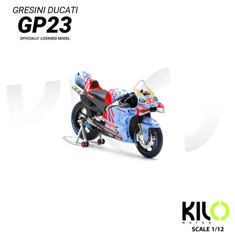 Model NZG MotoGP - Ducati GP23 Marc Marquez