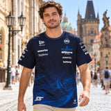 Koszulka Williams F1 Team #55 Carlos Sainz – edycja zespołowa – zdjęcie poglądowe (AI)