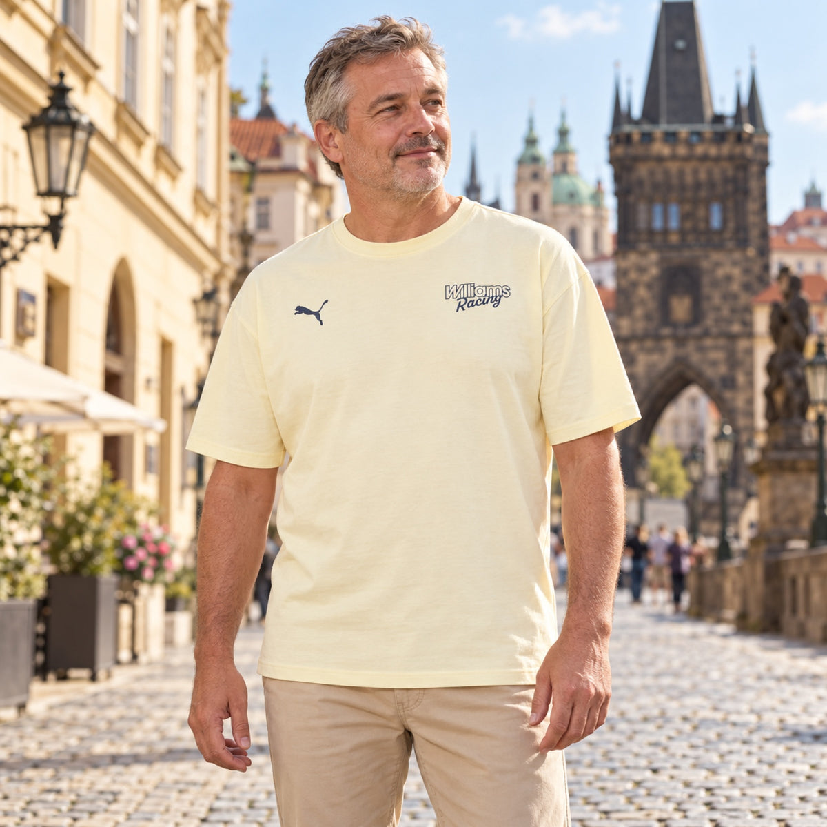 Koszulka casual Williams Racing Heritage – zdjęcie poglądowe (AI)
