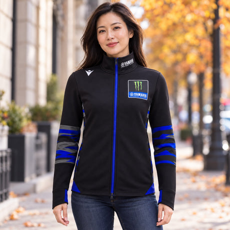 Bluza kibica Yamaha Racing MotoGP – czarna – zdjęcie poglądowe (AI)